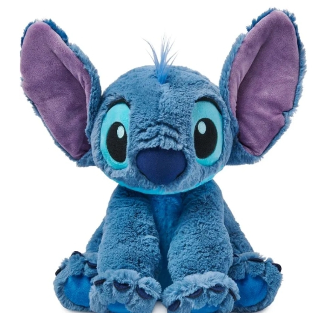Disney Blue and Purple Stitch Stuffed Animal